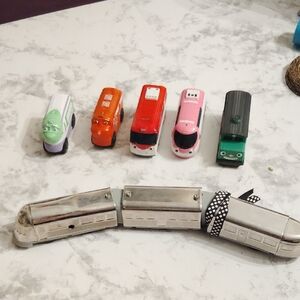 Colorful Toy Train Set